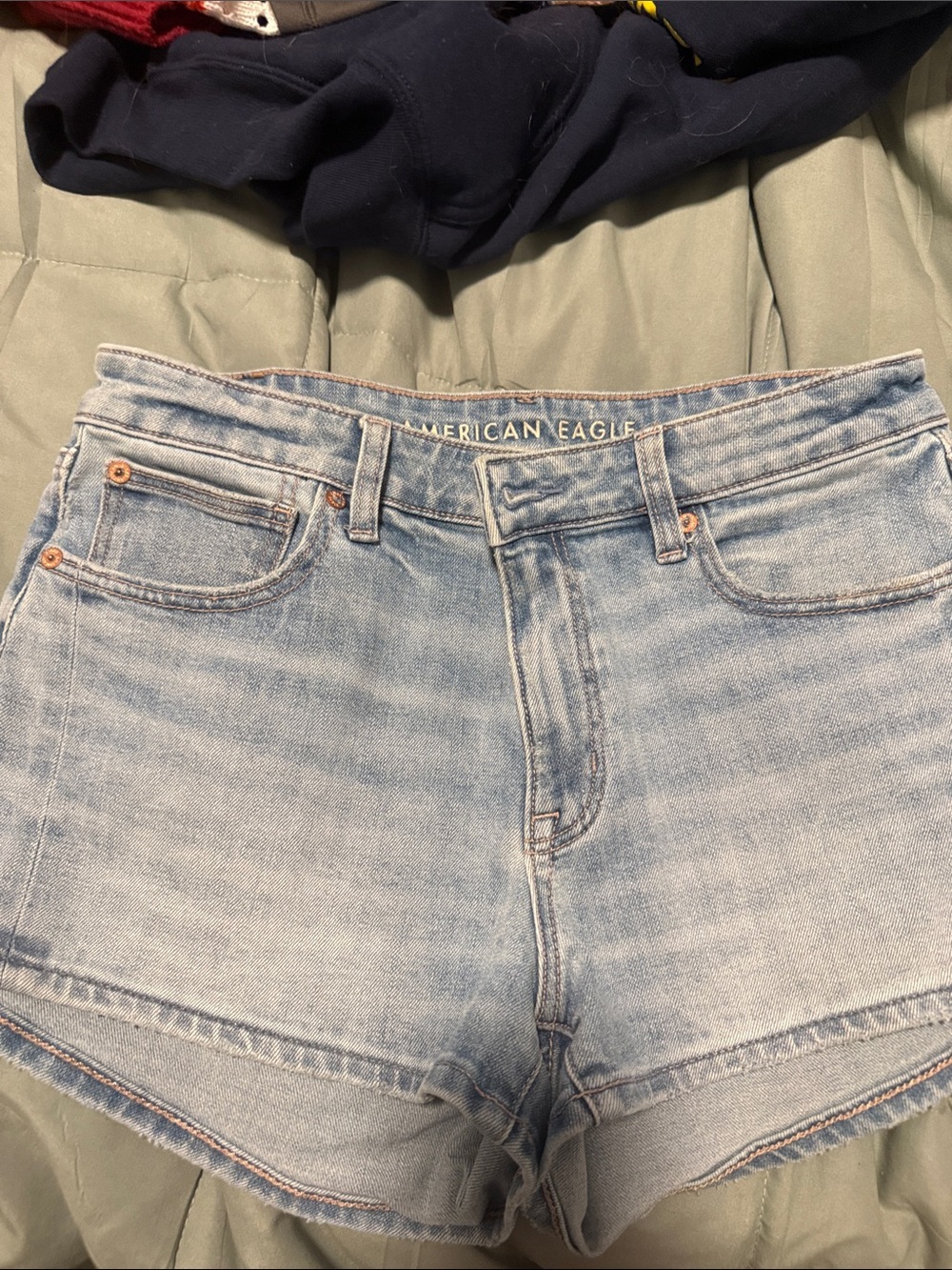 American Eagle Outfitters Light Blue Denim Shorts